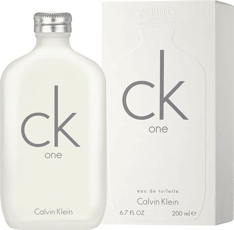 perfume ck one unissex eau de toilette 200ml calvin klein